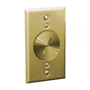 PLACA DE PISO HERMÉTICA CON TOMACORRIENTE SIMPLE 2X15A 125V BRONCE