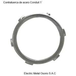 Contratuerca de acero Conduit 1¨