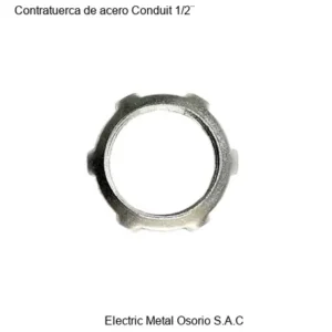 Contratuerca de acero Conduit 1/2¨
