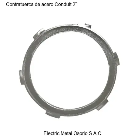 Contratuerca de acero Conduit 2¨