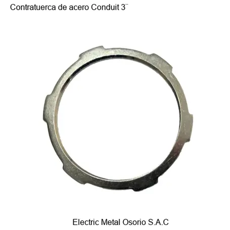 Contratuerca de acero Conduit 3¨