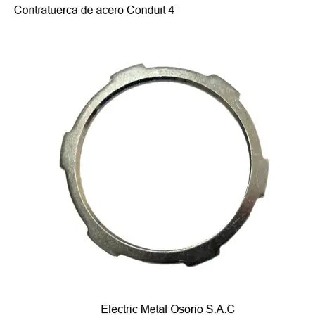 Contratuerca de acero Conduit 4¨