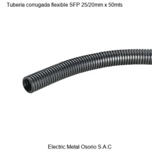 Tubería corrugada flexible SFP 25/20mm x 50mts