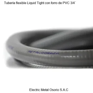 Tubería flexible Liquid Tight con forro de PVC 3/4¨