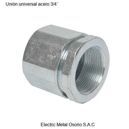 Unión universal acero 3/4¨